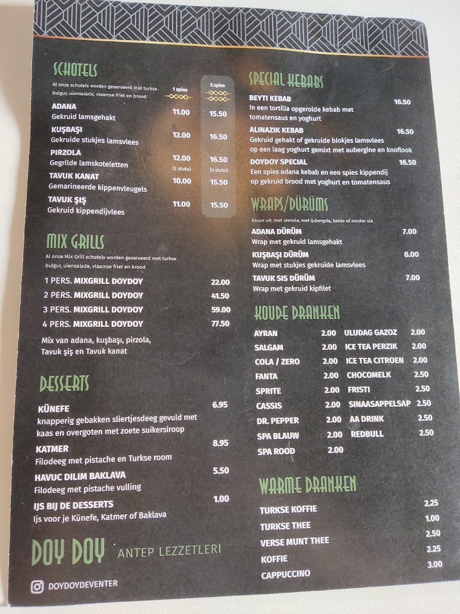 Menu Doy Doy Deventer-2